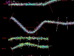 Bản vẽ Bản vẽ thiết kế Bình đồ thiết kế an toàn giao thông trên QL48