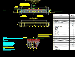 Bản vẽ Bản vẽ thiết kế điển hình rãnh chịu lực qua đường ngang kích thước 0,6x0,6m