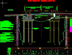 Bản vẽ Bản vẽ cầu dầm bản 1 nhịp 24m khổ cầu 18m đầy đủ các hạng mục