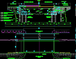 Bản vẽ Bản vẽ cầu dầm I 1 nhịp 25,7m khổ cầu 11m đầy đủ các hạng mục