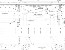 Bản vẽ Bản vẽ cầu dầm bản 1 nhịp 24m khổ cầu 13m đầy đủ các hạng mục